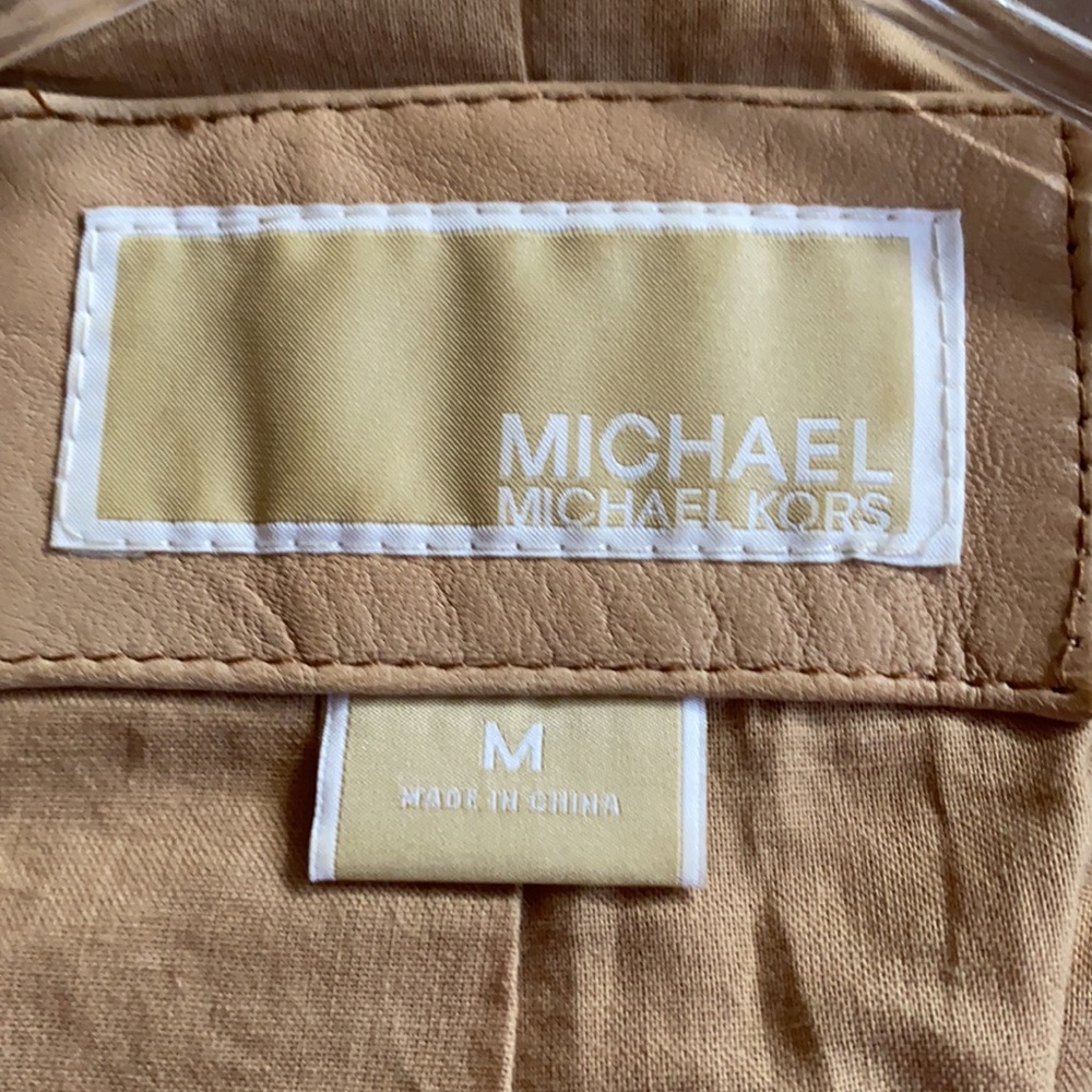Michael Kors leather jacket - Picture 4 of 4
